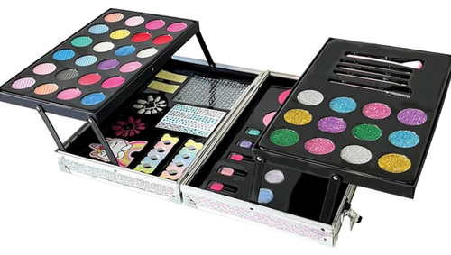 טאץ' אפ Touch Up: מזוודת איפור מקצועית לילדות Beauty Box