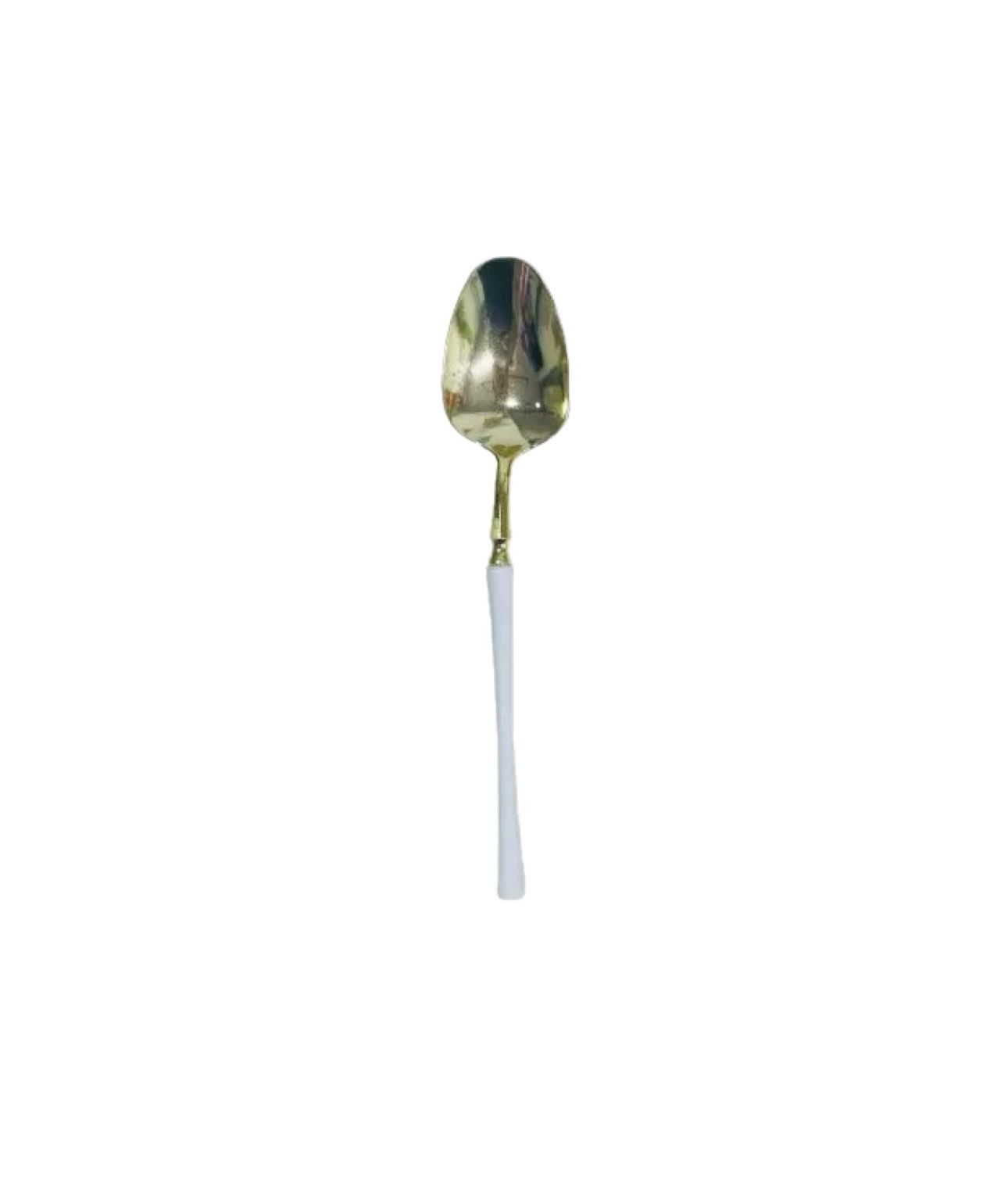 10 כפיות קלאס זהב עם לבן