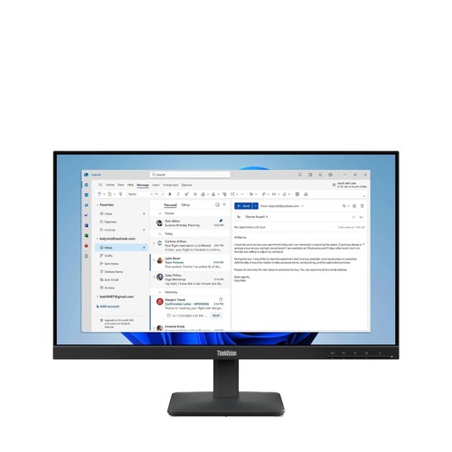 מסך מחשב Lenovo ThinkVision L24-4e 23.8'' FHD 64B5KAT1IS