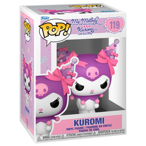 בובת פופ סאנריו: מיי מלודי& קורומי - קורומי - Funko POP! Sanrio: My Melody & Kuromi - Kuromi #119