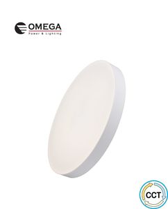 גוף תאורה צמוד תקרה 24W דקורטיבי OMEGA AURA CCT