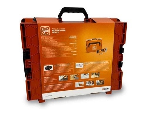 מוטיטול נטען MULTIMASTER AMM 500 Plus AS מתאים לסוללות בוש פיין Fein גוף בלבד 
