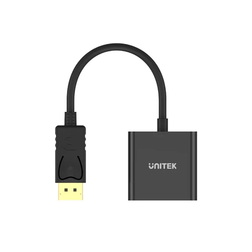 מתאם DP רגיל ל VGA נקבה UNITEK Y5118E יוניטק Y-5118E