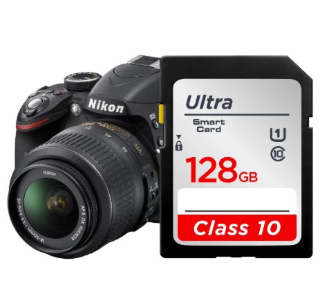 כרטיס זיכרון 128GB SD 