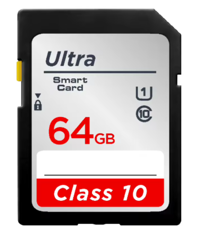 כרטיס זיכרון 64GB SD 