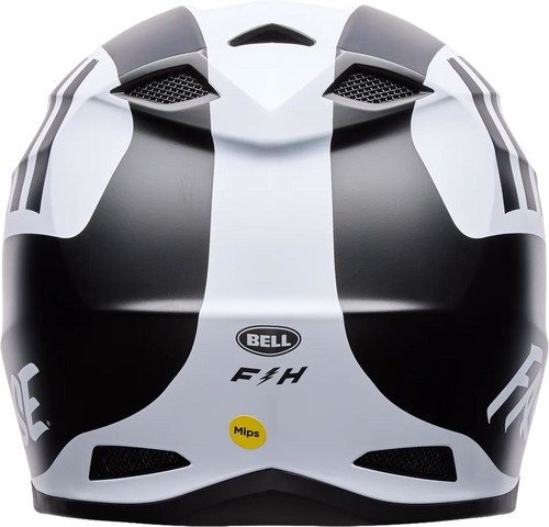 קסדת שטח ילדים בל-BELL MX 10 MIPS YOUTH Fasthouse שחור\לבן