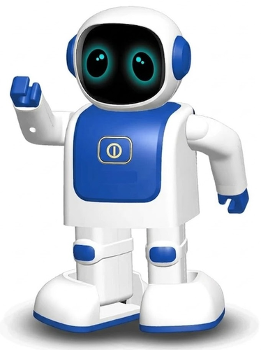 רובוט מייקי MiKi Robot - חבר AI אינטראקטיבי חכם דובר עברית - כחול