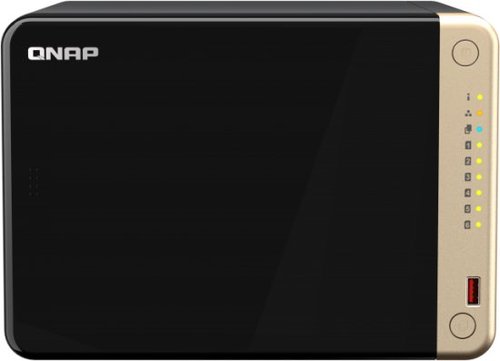 שרת QNAP TS-664 8G Quad-Core NVME NAS 6-Bay