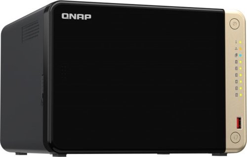 שרת QNAP TS-664 8G Quad-Core NVME NAS 6-Bay