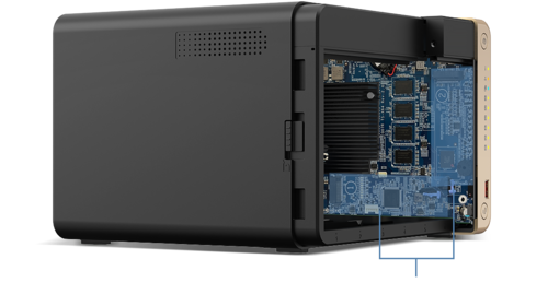 שרת QNAP TS-664 8G Quad-Core NVME NAS 6-Bay