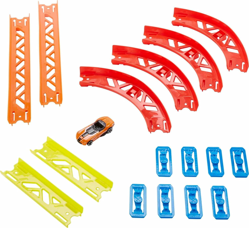 מסלול מסדרת Truck Builder Unlimited ומכונית - מסלול מעוקל