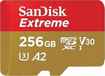 כרטיס זיכרון סנדיסק SanDisk Extreme-GN6GN 256GB Micro SD 