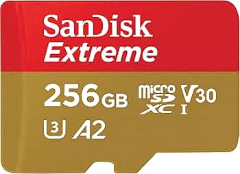 כרטיס זיכרון סנדיסק SanDisk Extreme-GN6GN 256GB Micro SD 