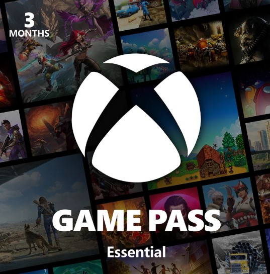 כרטיס מנוי ל3 חודשים Microsoft Xbox Game Pass Essential