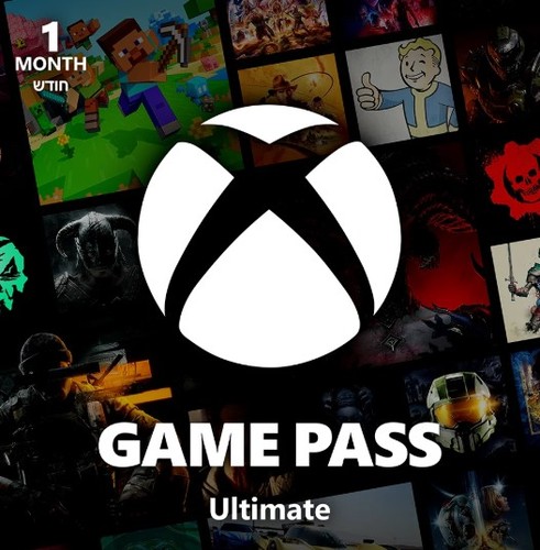 כרטיס מנוי לחודש Microsoft Xbox Game Pass Ultimate