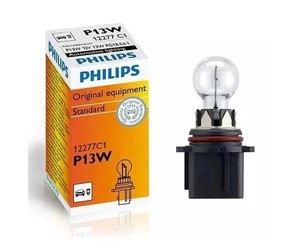  נורה PHILIPS HIPERVISION 13W 12V P13W
