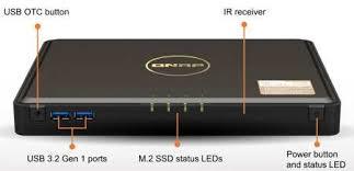 שרת אחסון QNAP TBS-464-8G 4-bay M.2 NVMe SSD NASbook NAS