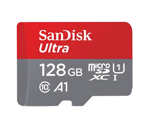 כרטיס זיכרון SanDisk Ultra Ultra 128GB Micro SD SDSQUAB-128G 128GB Micro SD סנדיסק