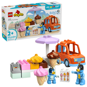 לגו DUPLO Bluey – טיול גלידה עם בלואי (10458) LEGO