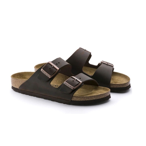 כפכף BIRKENSTOCK ARIZONA BS חום עור מידות 40-45 לגברים