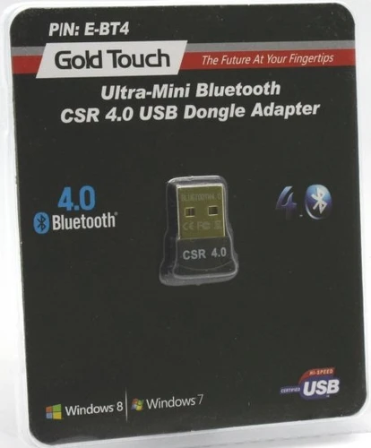 מתאם בלוטות' Gold Touch Mini Bluetooth 4.0 USB Dongl