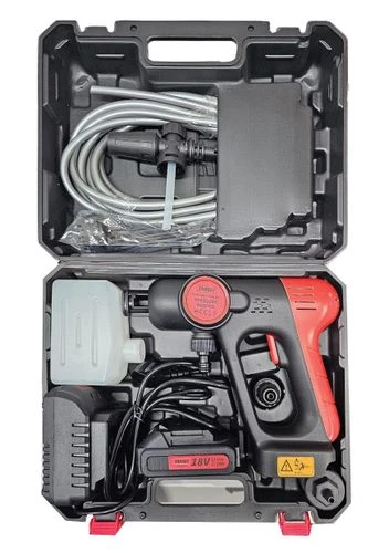 אקדח שטיפה גרניק נייד נטען 18V + סוללה 6 אמפר + מטען מהיר CPW1800 T13552 טרגט TARGET