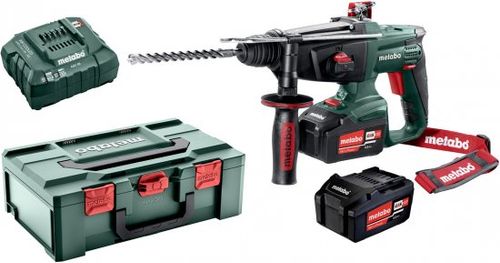 פטישון נטען KHA 18 LTX + סוללות 2x5.2Ah מבית Metabo