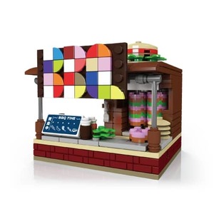 דגם הרכבה דוכן ברביקיו MOULD KING 24028 BBQ Stand