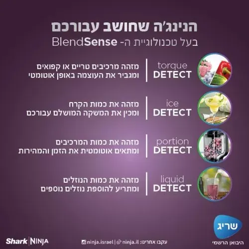 ‏בלנדר Ninja TB403 נינג'ה