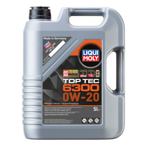 שמן מנוע LIQUI MOLY TOP TEC 6300 0W20 5L