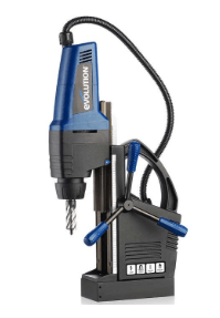 מקדחה מגנטית 42 מ"מ 1200W כולל מתקן קירור דגם EVOLUTION MAG42 כולל סט מקדחים