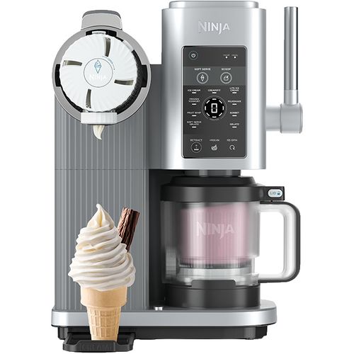 ‏מכונת גלידה Ninja NC701 Creami Spoon and Spin נינג'ה