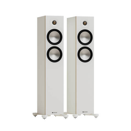 זוג רמקולים רצפתיים דגם Bronze 300 7G מבית Monitor Audio