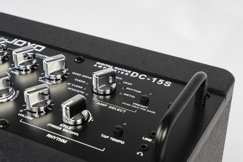 מגבר גיטרה דיגיטלי JOYO DC-15S - מגבר נטען 15 וואט עם 9 מודלי אמפ, בלוטות', לופר ומכונת תופים לחזרות והופעות