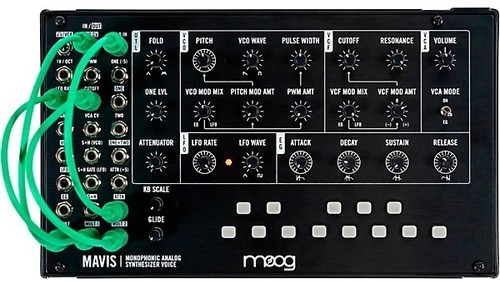 Moog Mavis זווית 2