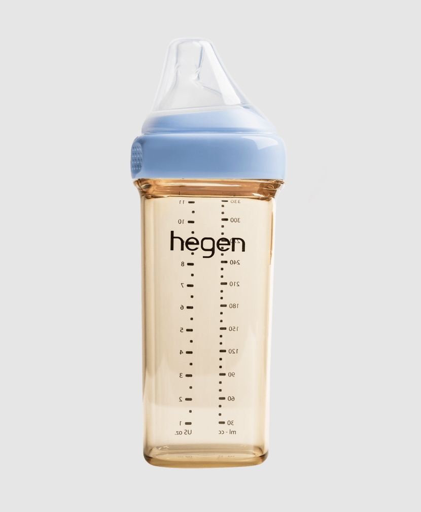 בקבוק האכלה לתינוק 330 מ"ל כחול Hegen PCTO