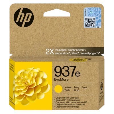 דיו מקורי HP צהוב 937E