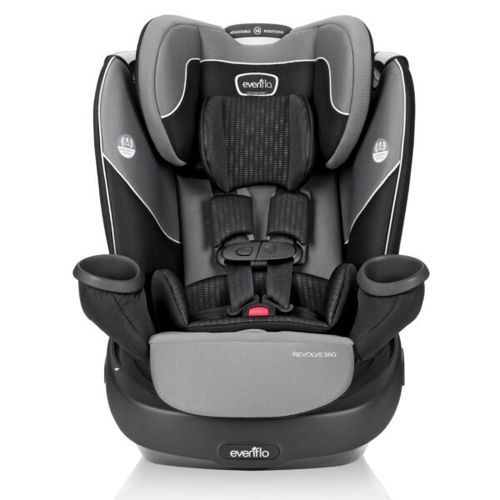 כיסא בטיחות מסתובב משולב בוסטר-Revolve 360- צבע אפור Evenflo