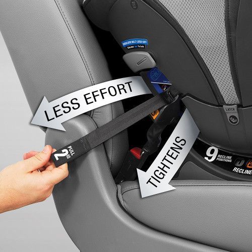 כסא בטיחות נקסטפיט זיפ מקס Chicco Nextfit ZIP MAX-שחור אפור