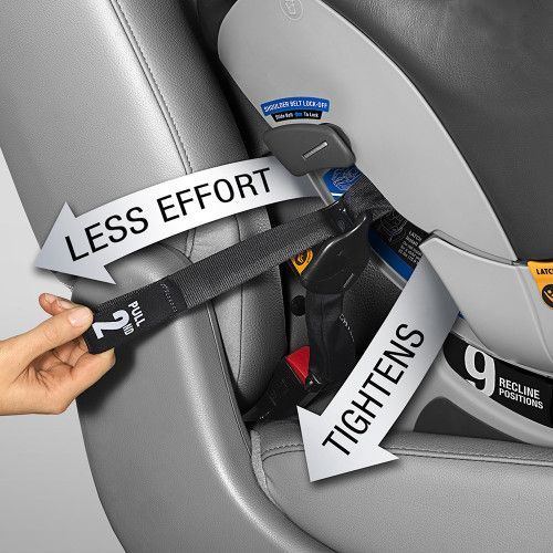 כסא בטיחות נקסטפיט זיפ Chicco Nextfit ZIP שחור אפור