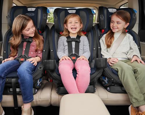 כיסא בטיחות משולב בוסטר True3Fit LX 3-in-1 צבע Bates גרקו