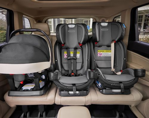 כיסא בטיחות משולב בוסטר True3Fit LX 3-in-1 צבע Bates גרקו