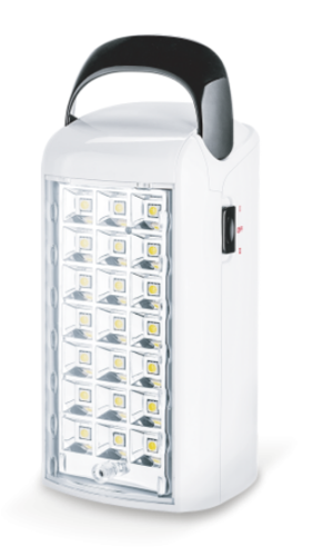 תאורת חירום נטענת 30 נורות LED עוצמתיות - דגם LED30/9195