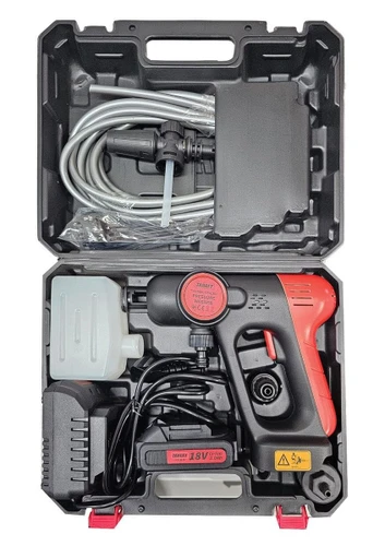 אקדח שטיפה גרניק נייד נטען 18V + סוללה 2 אמפר + מטען מהיר CPW1800 T13551