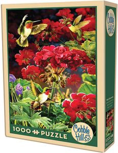 Cobble Hill – Ruby Geraniums (1000 חלקים)