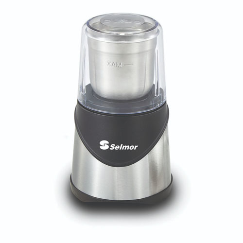 מטחנת קפה ותבלינים עם כוס נשלפת ו-4 סכינים Selmor SE257 סלמור 