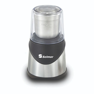 מטחנת קפה ותבלינים עם כוס נשלפת ו-4 סכינים Selmor SE257 סלמור 