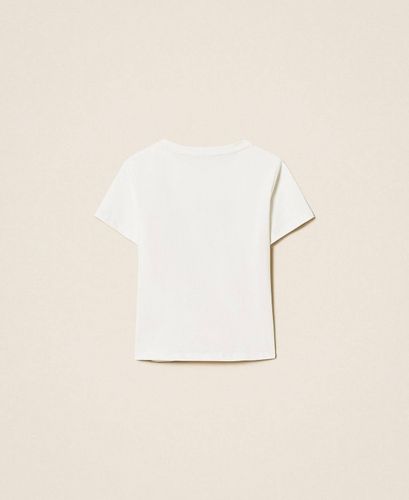 Regular fit T-shirt with embroidery