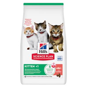 הילס מזון לחתולים גורים 7 ק"ג Hill's Science Plan Kitten Healthy Development (Salmon)