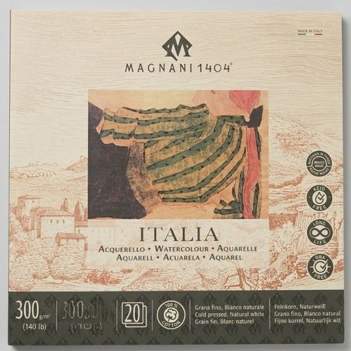 בלוק אקוורל 15/15 300 גר MAGNANI ITALIA